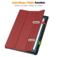 thumbnail image 3 of Allytech Slim Case for Amazon Fire Max 11, Fire Max 11 Case, Trifold Stand Shockproof Auto Sleep Wake Protective Drop Proof Case Cover for Amazon Fire Max 11 2023 - Winered, 3 of 10