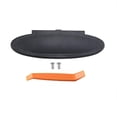 thumbnail image 2 of Sun Visor Vanity Mirror Cover Black Replacement Parts Fit For Porsche 996 997 911 Carrera 986 Boxster 987 Cayman Car Accessories, 2 of 5