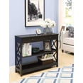 thumbnail image 2 of Pemberly Row Transitional Console Table with Drawer in Espresso Wood Finish, 2 of 7