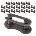 thumbnail image 1 of HIAKDOFT 20Pcs Link Chain for Riding Scenarios with Portable Folding Design in Black, 1 of 7