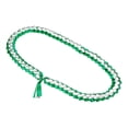 thumbnail image 3 of Uxcell 47 inch Graduation Leis 1 Pcs Graduation Ribbon Leis Graduation Money Leis Class Bright Color DIY Green and White, 3 of 5