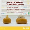 thumbnail image 3 of Pet MD Wrap A Pill Cheese & Bacon Flavor Pill Paste for Dogs - Make a Pocket or Pouch to Hide Pills & Medication 4.2 oz, 3 of 9