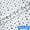 Small Polka Dots on White, variant on Lightweight Rayon Viscose Printed Fabric by The Yard, Ditsy Floral Crepe Fabric for Summer Shirts, Dresses, Sleepwear and DIY Sewing Crafts