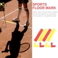thumbnail image 3 of 12 Uds. Marcadores de límites de línea de cancha de tenis, marcadores de puntos de cancha de Pickleball para niños, equipo de entrenamiento de baloncesto, rojo y amarillo, 3 of 6
