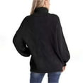 thumbnail image 4 of AOOCHASLIY Sweaters Fall Clothes Fashion Women Long Sleeve Pullove Turtleneck-Neck Casual Sweater Tops, 4 of 5