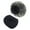 Black White, variant on Microphone Wind Cover Mic Windshield Portable Sponge Material Windproof for H5 H6 Podcast Live Performance