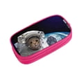 thumbnail image 2 of Goofa Cat Astronaut Pattern Big Capacity Pencil Pen Case Office College Large Storage High Capacity Bag Pouch Holder Box Organizer, 2 of 9