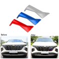 thumbnail image 3 of Car Front Hood Billet Grille Sticker Trim Garnish Strips Cover Frame Styling For Nx4 2020 2021, 3 of 5