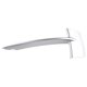 thumbnail image 5 of Chrome Front Left + Right Bumper Grille Trim Molding 51117303114 for X5 F15 35I 35Ix 35Dx 40Ex 2014 2015 2016 2017, 5 of 5