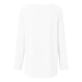 thumbnail image 3 of Hvogkswy Halloween Shirts for Women Long Sleeve Crewneck Printed Tee Holiday Graphic Tops for 2026, 3 of 4