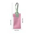 thumbnail image 3 of Colorful Sunglasses Organizer Pouch Pu Leather Glasses Storage Bag With Hanging Rope Portable Eyewear Case For Travel Handbag Backpack Hook Multifunctional Cosmetic Pencil Storage Bag, 3 of 6