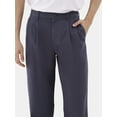 thumbnail image 4 of George Men's and Big Men’s Wrinkle Resistant Pleated Trouser Pants, Waist Sizes 29-54, 4 of 5