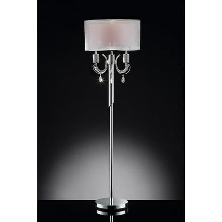 NEWPORT CRYSTAL FLOOR LAMP