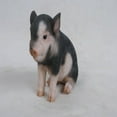thumbnail image 6 of Hi-Line Gift Ltd Sitting Baby Pig with Black Spots, 6", 6 of 11