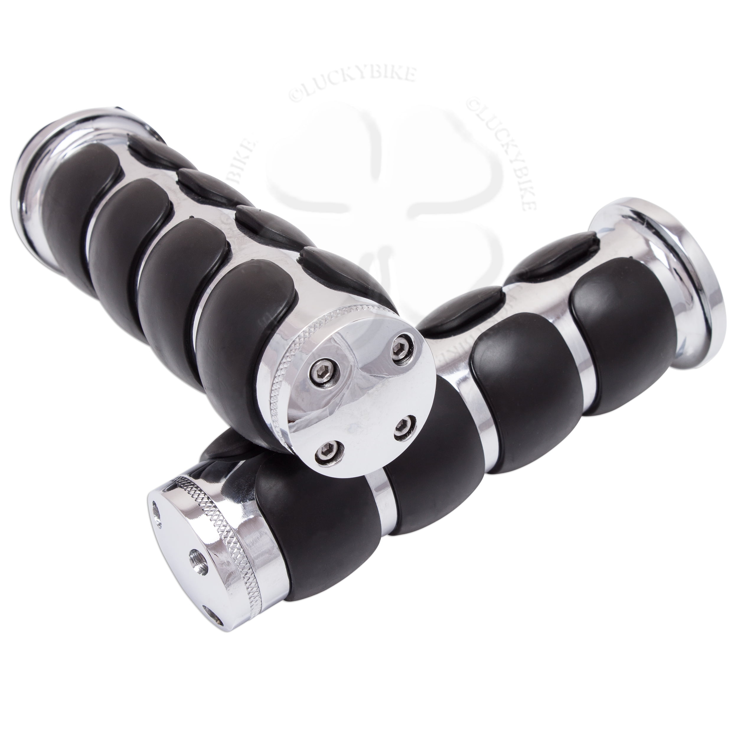 Hand Grips Universal Cruisers Air Cushioned Rubber 7/8 Inch 22mm