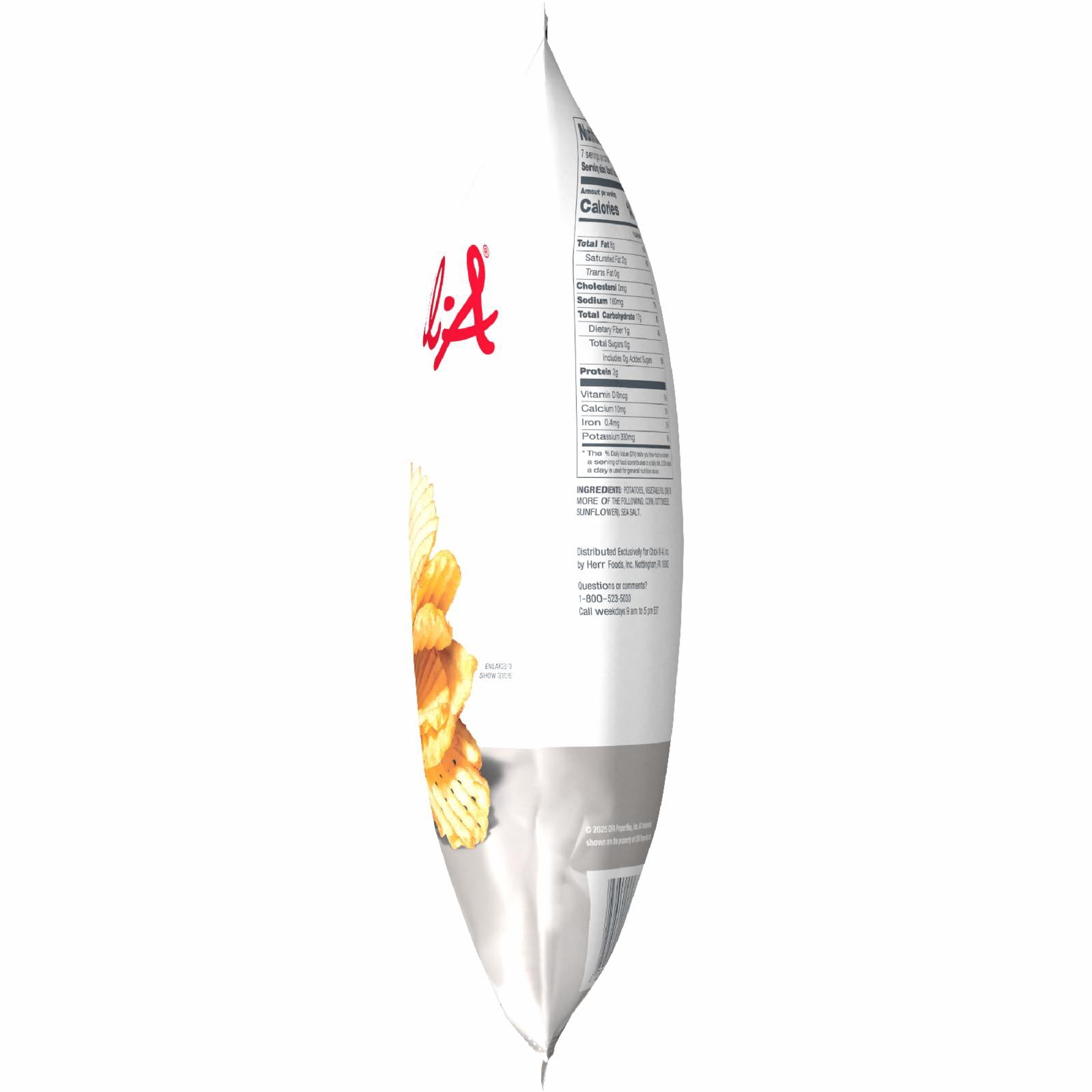 Chick-fil-A Sea Salt Waffle Potato Chips 7oz
