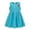 1-Blue, variant on SGMVNU Little Girls Dresses Casual Back Key Hole Dress Sleeveless A Line Dress Summer Beach Sun Dress Resort Wear for Kids, 1-Blue, Size 5-6 Years