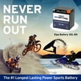 thumbnail image 3 of Zipp Battery YTX30L-BS (30L-BS 12 Volt,30 Ah, 270 CCA) Battery for Polaris 900 Ranger Rzr 2011, 3 of 9