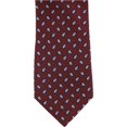 thumbnail image 2 of Club Room Mens Tossed Pines Self-tied Necktie, Red, One Size, 2 of 4