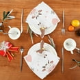 thumbnail image 4 of Satin Polyester Napkins - 20x20 InchSingle-Sided Printed Napkins, 1-Piece/4-Piece/6-Piece Set, DIY Personalized Table Setting，Many Cows, 4 of 8
