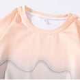 thumbnail image 3 of PNTUTB Men's Summer Fashion Trend Gradient Print Casual Crew Neck Short Sleeve Loose Comfortable Pullover Top, 3 of 5