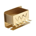 thumbnail image 3 of Soporte para cepillos de dientes, estante para pasta de dientes, organizador de baño, ligero y multifunción. Oro, 3 of 9