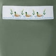 thumbnail image 4 of mgoYE Baby Boy Hunting Outfit Duck Embroidery Baby Romper Long Sleeve Crew Neck Bodysuit Newborn Infant Spring Fall Clothes(Green,0-3 Months), 4 of 6