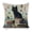 Black cat butterflies 1, variant on Ocean Moon Fluorescent sandy beach Linen toss pillowcase Decoration pillowcase Gift preferred 24x24" Cushion cover 4 set Sofa pillowcase Sofa bedroom living room car