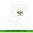 thumbnail image 3 of ZOUSSIQI Multi Block Relay, 38232SDAA11 Metal Plastic Wear Resistant Box 50amp with Relay Box Replacement for Automotive CA919-24831, 3 of 9