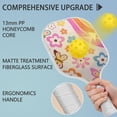 thumbnail image 4 of Pickleball Paddles Set Of 1, Fiberglass Surface, Butterfly Print, 1 Paddle, 2 Balls & Bag, 4 of 5