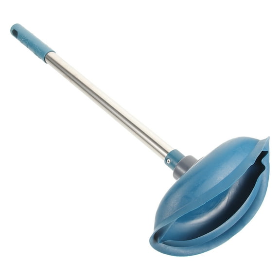 PTOOTP Heavy-Duty Toilet Plunger with Handle, Dark Cup for Effective Drain Cleaning and Clog Removal