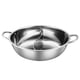 thumbnail image 2 of Olla doble dividida de acero inoxidableolla calienteestufa de Gasolla de cocina (30cm) Ndcxsfigh Nuevos Originales, 2 of 4