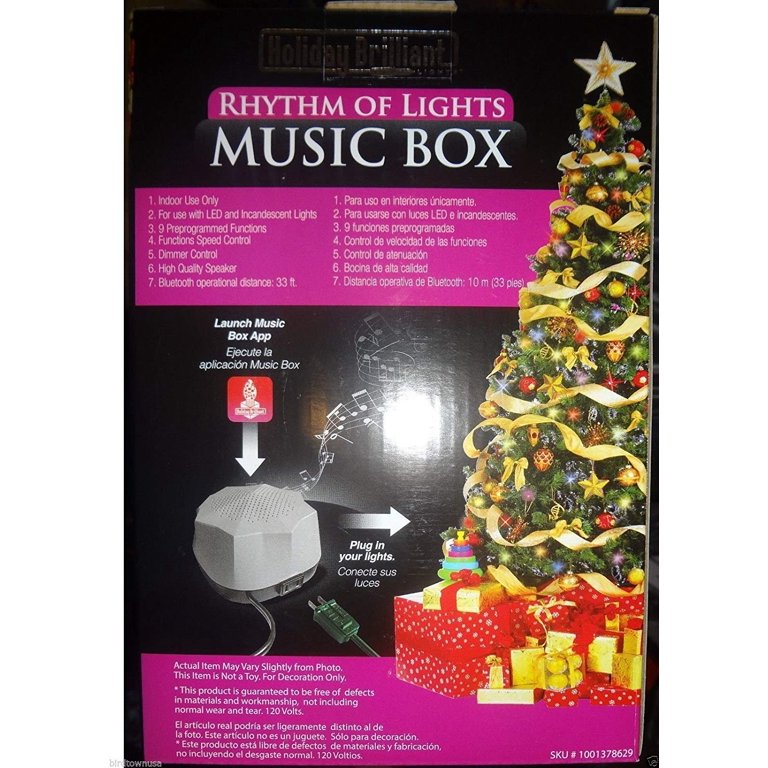 Christmas Lightshow Controller Holiday Harmony w/Bluetooth Speaker