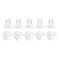 thumbnail image 1 of Unique Bargains M3x4mm Plastic Phillips Machine Screws, PC Flat Head Machine Bolts 25 Pack, 1 of 4