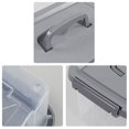 thumbnail image 4 of Pekky 5.5 Quart Plastic Latching Storage Bin with Handle 6 Packs Small Stackable Container Box, 4 of 5
