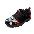 thumbnail image 6 of CHAQLIN Shark with Ball Shoes for Boys Basketball Shoes Anti Slip Kids Knit Mesh Hiking Running Lace Up Lightweight Breathable Mesh Athletic Hiking Causal Sneakers, 6 of 7