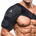 thumbnail image 1 of MEANTAUS Adjustable Shoulder Rotator Cuff Brace, Black, L, 1 of 7