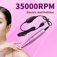 thumbnail image 4 of Taladro eléctrico para manicura, máquina portátil con Cable USB, torno para salón de manicura, juego de cortador, pulidor de Gel, 4 of 4