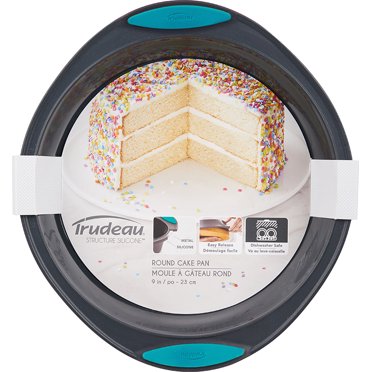 Trudeau Blue Confetti Silicone Square Cake Pan Walmart Com