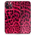 thumbnail image 5 of DesignSkinz Fuzzy Real Pink Leopard Print Full-Body Skin Decal Wrap Cover for iPhone 14 Pro Max, 5 of 9