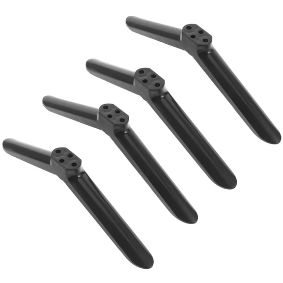 RENACLIPY 2 Pairs TV Stand Support Legs with Screws, Easy to Install Replacement Base for Flat Screen TVs at Home