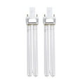 thumbnail image 1 of 2pcs 11W Ultraviolet UV Disinfection Light Lamps UV Sterilization Light Bulbs for Sterilizer Fish Tank (G23 Lamp Base), 1 of 5