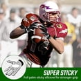 thumbnail image 2 of Football Gloves Men Football Receiver Gloves,  Performance and High Grip Rugby Football Gloves for Adults, 2 of 6