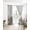 Off White, variant on Summer Botanical Blackout Curtains 54 Inches Long for Bedroom, Watercolor Tropical Plants Birds Thermal Insulated Room Darkening Black Out Window Curtain Panels Grommet Drapes for Living Room