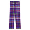 thumbnail image 6 of WAENQINLA Winter Casual Sleep Pajamas for Christmas Plaid Elastic Waisted Baggy Pants with Pockets Purple L, 6 of 6