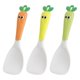 thumbnail image 1 of Cuchara de arroz antiadherente resistente al calor, mango largo, diseño de zanahoria, espátula para arroz, accesorios de cocina, 1 of 8