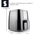 thumbnail image 2 of Freidora De Aire Electrica 8 Litros 1500W Air Fryer Horno Digital Multifunciona Temperatura Ajustable Antiadherente Temporizador Con Apagado Automático Ideal Para Hogar, 2 of 8