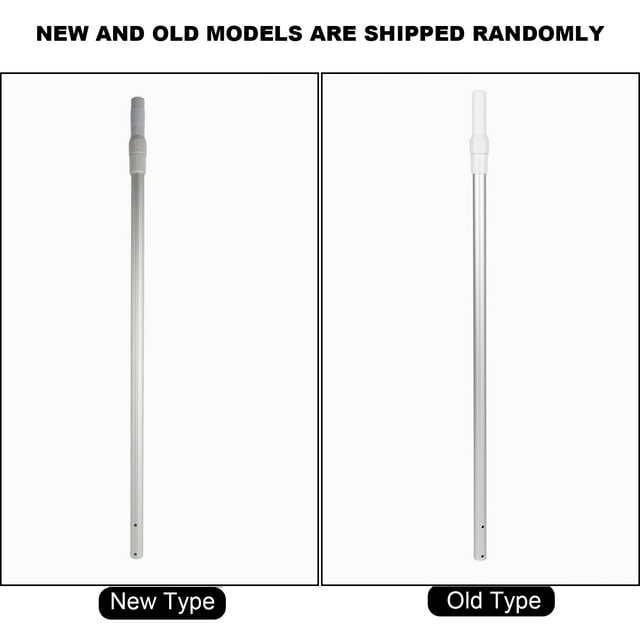 Telescopic Pole, Pool Pole Aluminum Alloy Easy To Clean Widely Used Ergonomic Design For Leaf Net For Pool Brushes For Suction Heads