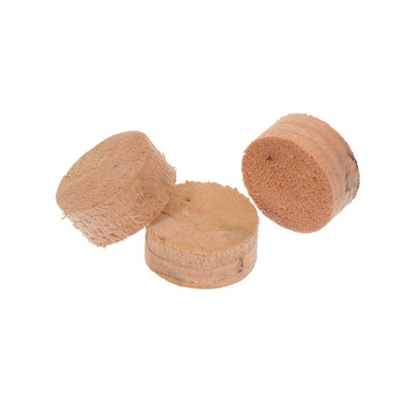 PBPBOX 3Pcs Trombone Cork Cushions Natural Wood Cork Pads Khaki Replacement Parts