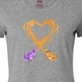 thumbnail image 4 of Inktastic Fire Heart Dragons Women's T-Shirt, 4 of 5